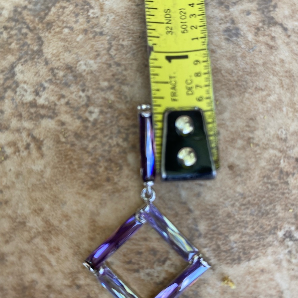 Purple and silver tone slide - Picture 3 of 8